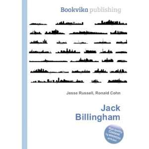  Jack Billingham Ronald Cohn Jesse Russell Books