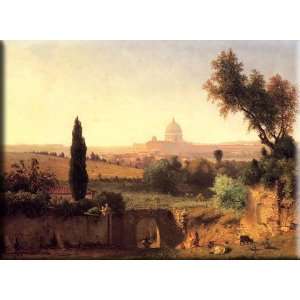   Rome 30x22 Streched Canvas Art by Inness, George