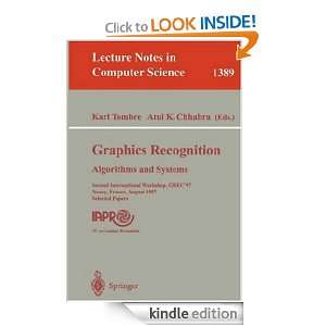 Graphics Recognition Algorithms and Systems Second International 