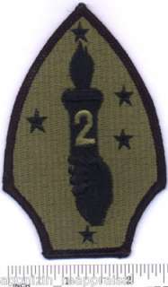   here s a fine example of an olive drab subdued unit logo patch
