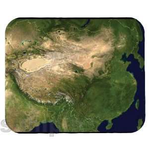  China Satellite Map Mouse Pad 