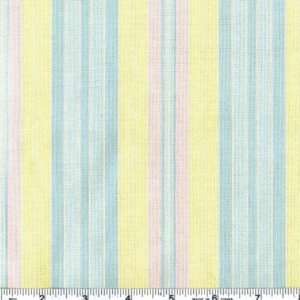  45 Wide Sweet Escape French Ticking Aqua Fabric By The 