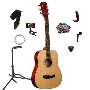  Austin AM30 D Mini/Travel Size Acoustic Guitar, with 