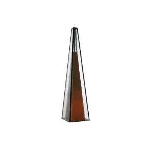  Rohe Single Circuit Pendant Color Deep Red Inner / Clear 
