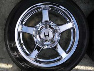  Honda S2000 Chrome Wheels & Bridgestone Tires ~ Mint Condition ~ AP1 