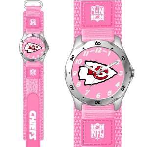  Kansas City Chiefs NFL Girls Pink Future Star Sports Watch 
