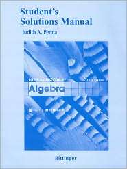   Algebra, (0321640705), Marvin L. Bittinger, Textbooks   