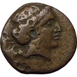   Opus 369BC Ancient Authentic Greek Coin AJAX rare 