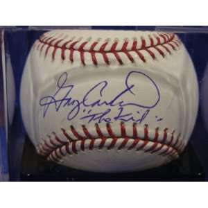  Gary Carter  The Kid  HOF Signed Baseball PSA/DNA Graded 