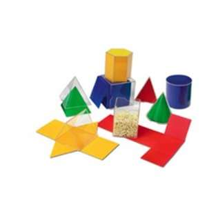    LEARNING RESOURCES FOLDING GEOMETRIC SOLIDS 