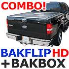 BAK 90 35407 BakFlip HD Tonneau Cover + BaKBox Tool Box (Fits Tacoma)