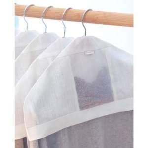  elizabethW Linen, Silk and Lavender Hanger Cover