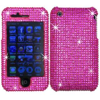   DIAMOND BLING CASE COVER APPLE iPHONE 3G 3GS 3 2 FACEPLATE CRYSTAL GEM