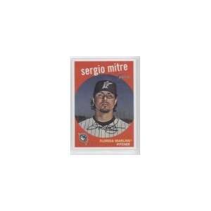    2008 Topps Heritage #411   Sergio Mitre Sports Collectibles