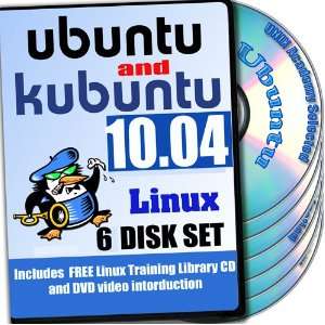 Ubuntu 10.04 LTS and Kubuntu 10.04 LTS, 6 disks DVD Installation and 