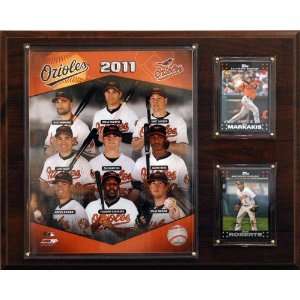  MLB Baltimore Orioles 2011 Team Plaque