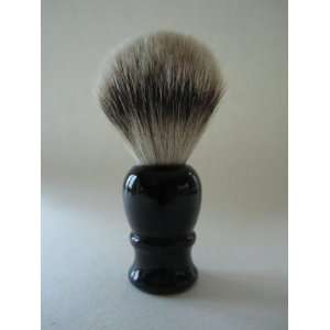 NaWiat 100% Silver Tip Badger Hair Brush, Cream & Brown The Imperial 