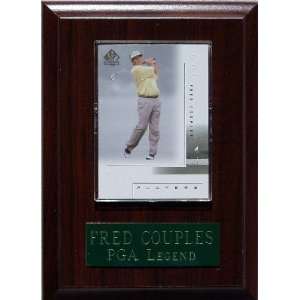 Fred Couples 4.5 x 6.5 Plaque 