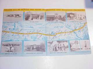 Vintage Route 66 Road Map 30s? 12 Pages  