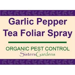  Garlic Pepper Tea Foliar Spray Patio, Lawn & Garden