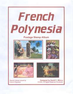 French Polynesia Printed Album Pages 1892 2011  