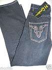 NWT M GORDON Mens Straight Classic Fit Deco Black Wash Denim Jeans 