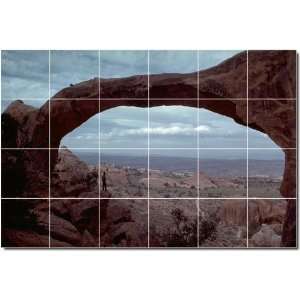  National Parks Photo Custom Tile Mural 1  24x36 using (24 