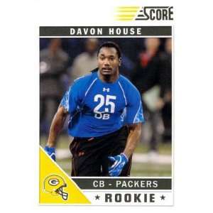  Davon House Green Bay Packers 2011 Score #327 Rookie 