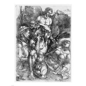   Suffering Man Poster Print by Albrecht Durer  18 x 24  Toys & Games