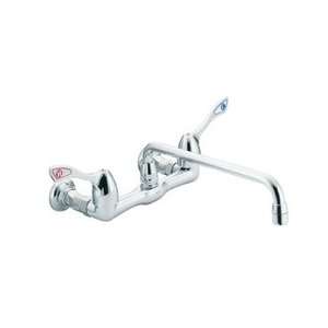  Moen CA8119 Commercial Two Handle Wall Mount Faucet with 