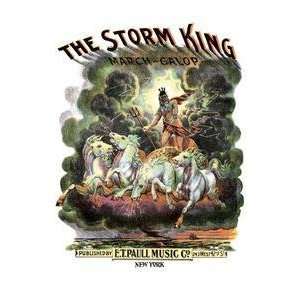    Vintage Art Storm King March Galop   03406 8