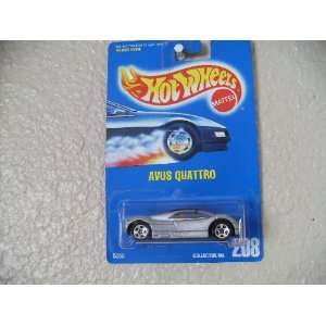  Hot Wheels Avus Quattro All Blue Card #208 5 Spoke Wheels 