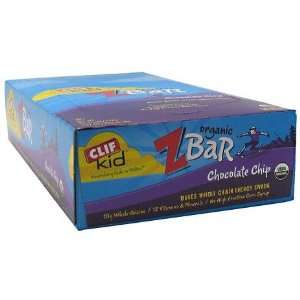  Clif Bar Organic ZBar, Chocolate Chip, 18   1.27 oz (36g) bars 