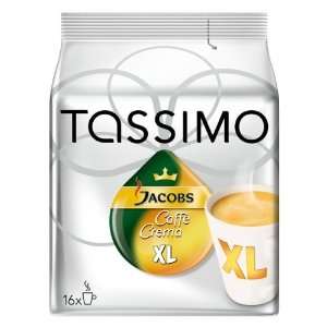 Tassimo Caffee Crema XL Pack of 2  Grocery & Gourmet Food