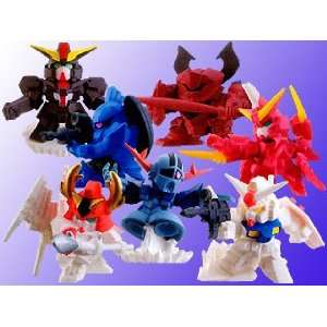  SD Deformed Gundam Impact Part 5 Gashapon set Toys 