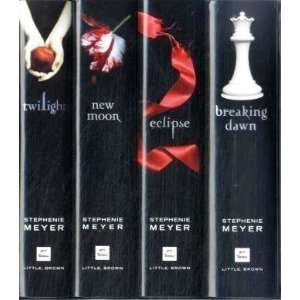 Twilight 4 Book Set   Twilight, New Moon, Eclipse 
