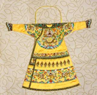 EXCELLENT GIFT HANDMADE CHINESE ANCIENT CLOTHES MODEL  