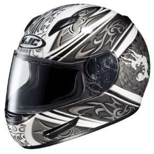  HJC CL 15 Draco Full Face Helmet X Small  Silver 