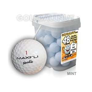  48 Ball Bucket Noodle Mix Mint Used Golf Balls Sports 