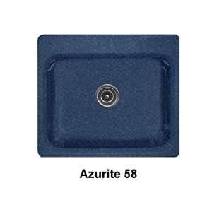 CorStone 53358 Azurite Phenix Phenix Single Bowl Self Rim Kitchen Sink 