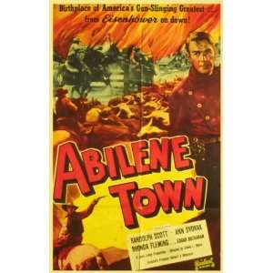  Abilene Town   Movie Poster   11 x 17