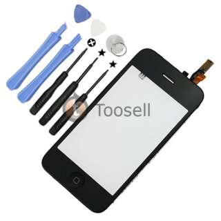 Touch Screen Glass Digitizer + Mid Frame + Screws Assembly for iPhone 