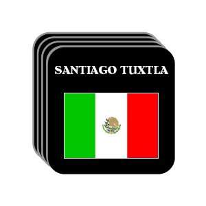  Mexico   SANTIAGO TUXTLA Set of 4 Mini Mousepad Coasters 