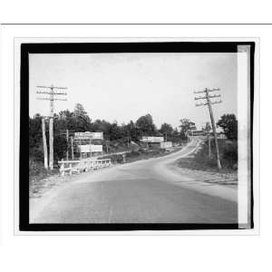  Historic Print (L) Dead mans curve, Balto. tour