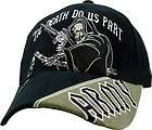 DEATH COMES IN SPADES US ARMY MILITARY EMBROIDERED BALLCAP CAP HAT 