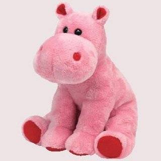 TY Beanie Baby   BIG KISS the Pink Hippo (6 inch) by Ty