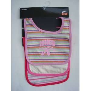   Baby Girl Pink Bibs, Ballerina Classic and Cheerleader Design Baby