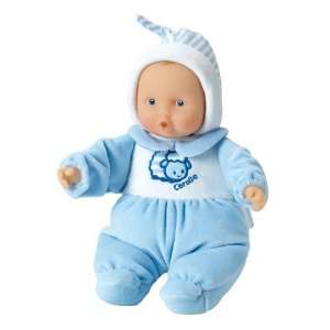   Corolle Babipouce Sky Baby Doll in Blue Velour Pajamas Toys & Games