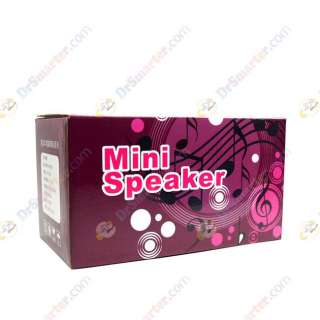 New Portable a pair of New Home 3D Audio Black Compact Mini Box 