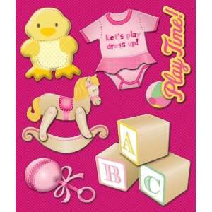    K&Company Baby Girl Toys Sticker Medley Arts, Crafts & Sewing